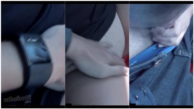 คลิปหลุดไทย ชวนสาวไปกินข้าวเลยล้วงหีเธอบนรถ สรุปไม่ได้กินข้าว