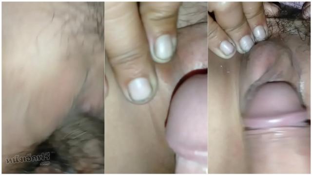 คลิปหลุดนักศึกษาไทยขี้เงี่ยน หีเนียนสวยโดนเย็ดสดเสียวสุดๆ